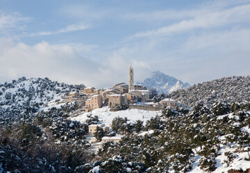 Soveria sous la neige