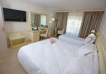 Chambre - Hôtel Hostellerie de l'Abbaye