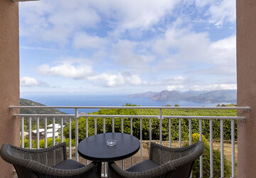 Terrasse chambre charme - Hôtel Capo Rosso