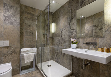 Salle de bain chambre exclusive - Hôtel Capo Rosso