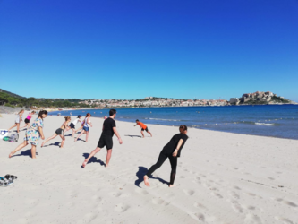 Fitness sur la plage - Camping La Pinède