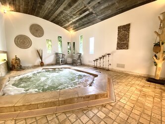 Jacuzzi - Hôtel Le Roi Théodore Restaurant & Spa