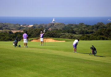 Vue mer depuis le golf - Hôtel de la Ferme du Domaine de Murtoli