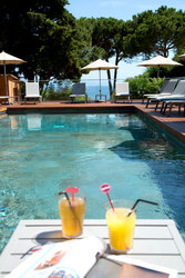Piscine - Hôtel La Pinède