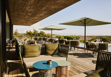 Vue du restaurant - Hôtel Version Maquis Citadelle