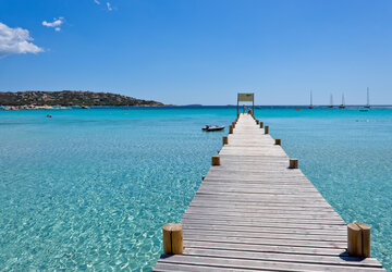 Plage de Santa Giulia, PONTON