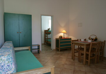 Salon Adonis borgo Cala Bianca - Résidence Cala Bianca
