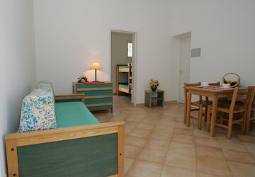 Salon Adonis borgo Cala Bianca - Résidence Cala Bianca