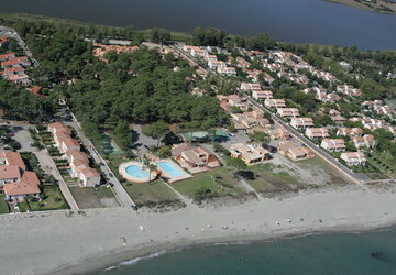 Vue aérienne Adonis borgo Cala Bianca - Résidence Cala Bianca