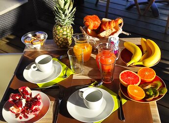 Petit-déjeuner résidence Sole Di Dume - Résidence Sole di Dumè