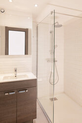 Salle de bain résidence Marina Bianca à Moriani - Résidence Marina Bianca