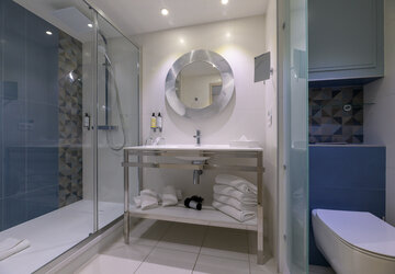 Salle de bain hôtel Best Western Amiraute Ajaccio - Hôtel Best Western Plus Ajaccio Amirauté