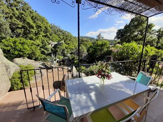 Terrasse Résidence Stella Di Diana - Meublé de tourisme Stella di Diana