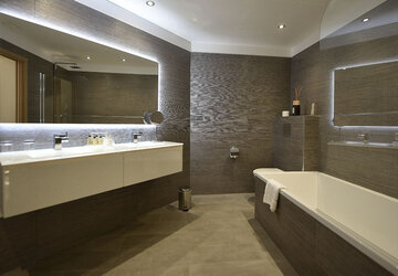 Salle de bain Hôtel La Roya - Hôtel La Roya
