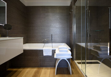 Salle de bain Hôtel La Roya - Hôtel La Roya