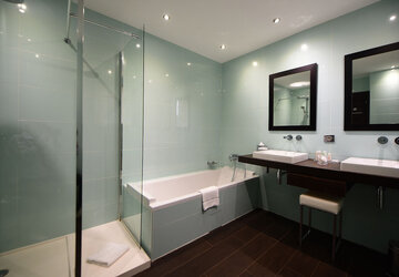 Salle de bain Hôtel La Roya - Hôtel La Roya