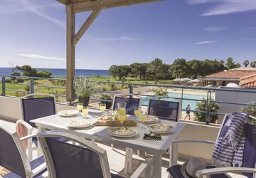 Terrasse hôtel club Odalys Acqua Bella - Résidence Odalys Acqua Bella