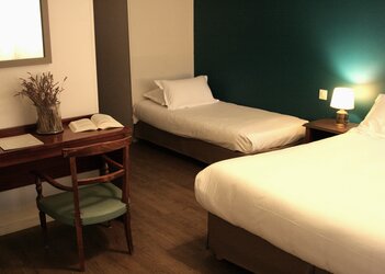 Hôtel Albion Ajaccio - chambre triple ville - L'Albion Hôtel