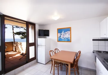 Séjour kitchenette Paese di Lava Ajaccio