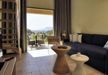 Suite mezzanine hôtel Bartaccia