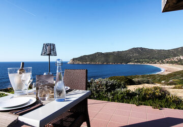 Terrasse restaurant Paese di Lava Ajaccio - Hôtel Club Paese di Lava