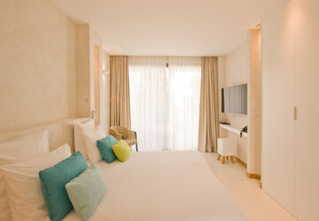 Chambre bleue Hôtel Cala di Greco - Hôtel Cala Di Greco
