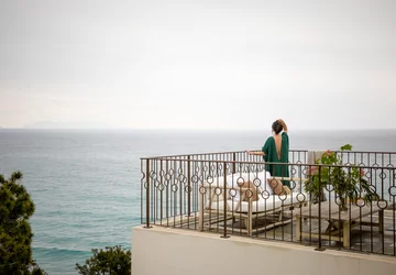 Terrasse hôtel Minsincu Cap Corse - Hôtel Misincu