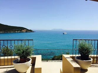 Vue mer hôtel Minsincu Cap Corse - Hôtel Misincu