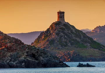 La tour de la Parata - Îles Sanguinaires