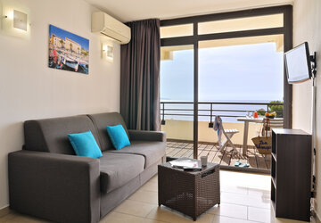 Résidence Les Calanques APPARTEMENT 1 CHAMBRE VUE MER 5 - Résidence Les Calanques