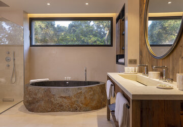 Hôtel Les Régalia suite suzanne salle de bain - Les Régalia Hôtel & Spa