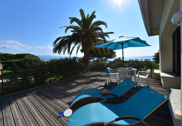 Résidence les calanques appartement 1 chambre vue jardin - Résidence Les Calanques