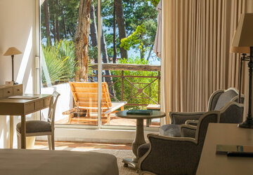 Grand Hôtel de Cala Rossa chambre - Grand Hôtel de Cala Rossa