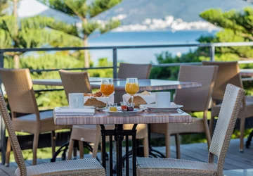 Petit-déjeuner de l'hôtel-club Marina Viva