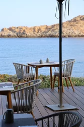 Hôtel Best Western Santa Maria terrasse restaurant - Hôtel Best Western Premier Santa Maria