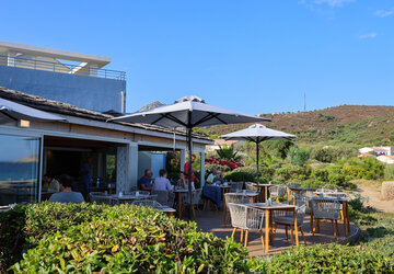 Hôtel Best Western Santa Maria terrasse restaurant - Hôtel Best Western Premier Santa Maria