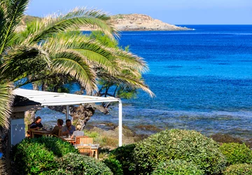 Hôtel Best Western Santa Maria terrasse vue mer - Hôtel Best Western Premier Santa Maria