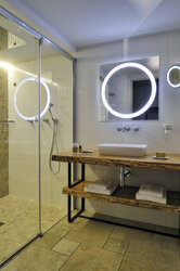 Hôtel Bartaccia Suite Mezzanine salle de bain  - Bartaccia Hôtel