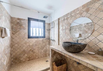 Rocca Rossa salle de bain 1 - Villa Rocca Rossa