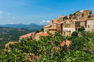 Le village de Belgodère en Balagne