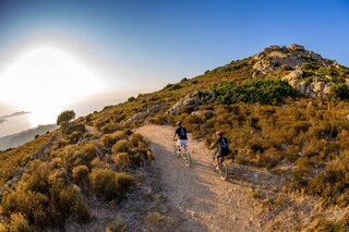 Balade en VTT près du village d'Occi