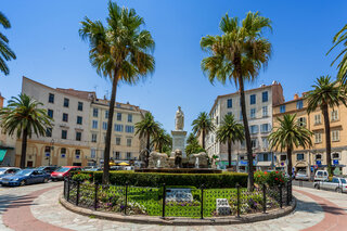 Place Foch à Ajaccio