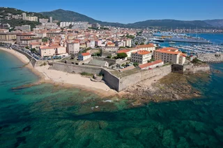 Ajaccio vue du ciel