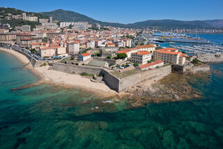 Ajaccio vue du ciel