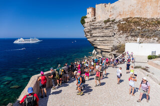 Groupe à Bonifacio