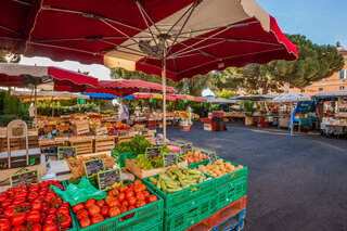 Le marché d'Ajaccio