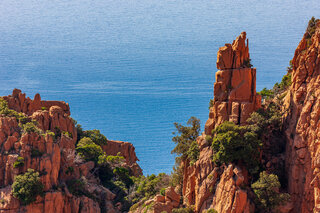 calanques piana paysage corse