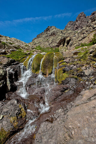 Cascade col de Foggiale, Vallée de Golo