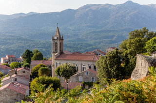 Zonza, village Corse