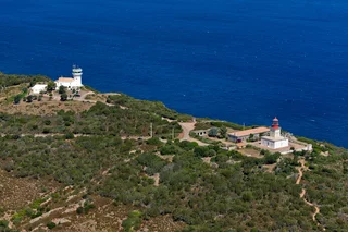 Phare et sémaphore de la Chiappa